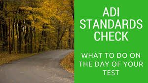 ADI Standards Check training